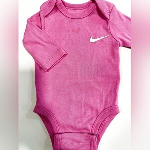 Nike Fuchsia Long Sleeve Bodysuit